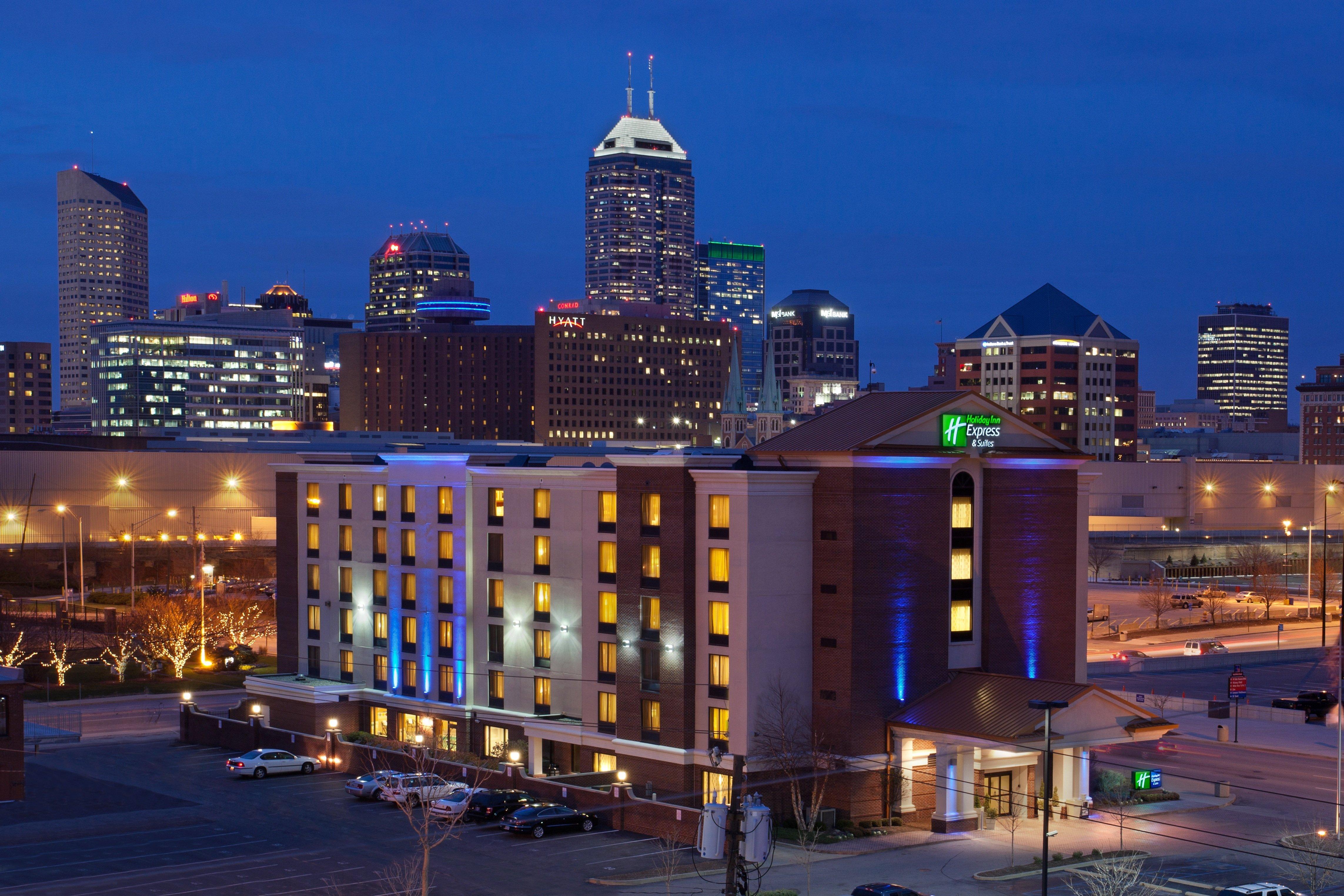 Holiday Inn Express Hotel & Suites Indianapolis Dtn-Conv Ctr By Ihg מראה חיצוני תמונה